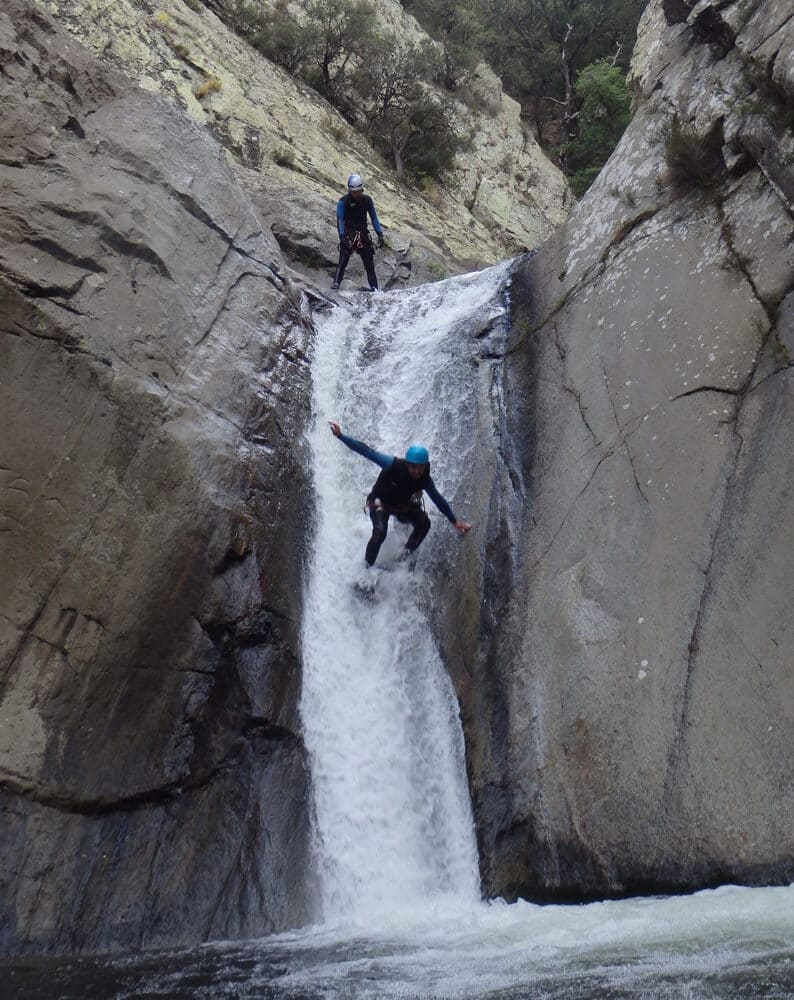 Canyon du Llech dans le massif du Canigou 